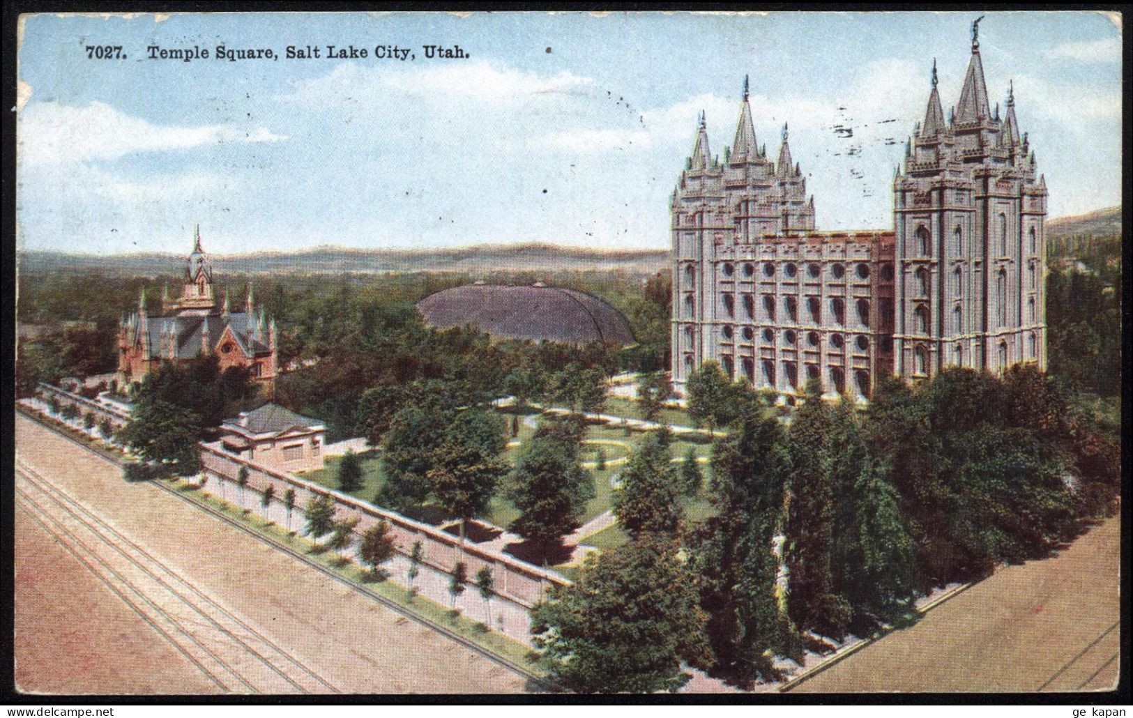 1911 UNITED STATES UTAH SALT LAKE CITY Temple Square - Salt Lake City