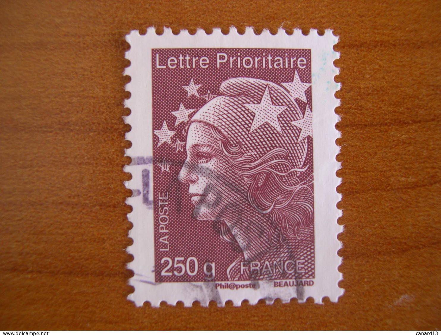 France Obl   Marianne N° 4571 Cachet Rond Noir - 2008-2013 Marianne Of Beaujard