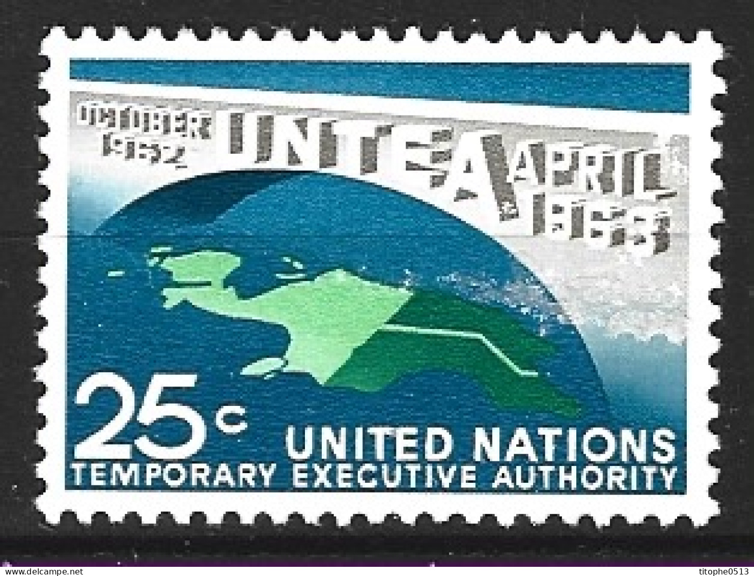 ONU NEW YORK. N°114 De 1963. Autorité Exécutive Temporaire Des Nations Unies En Nouvelle-Guinée. - Nuovi