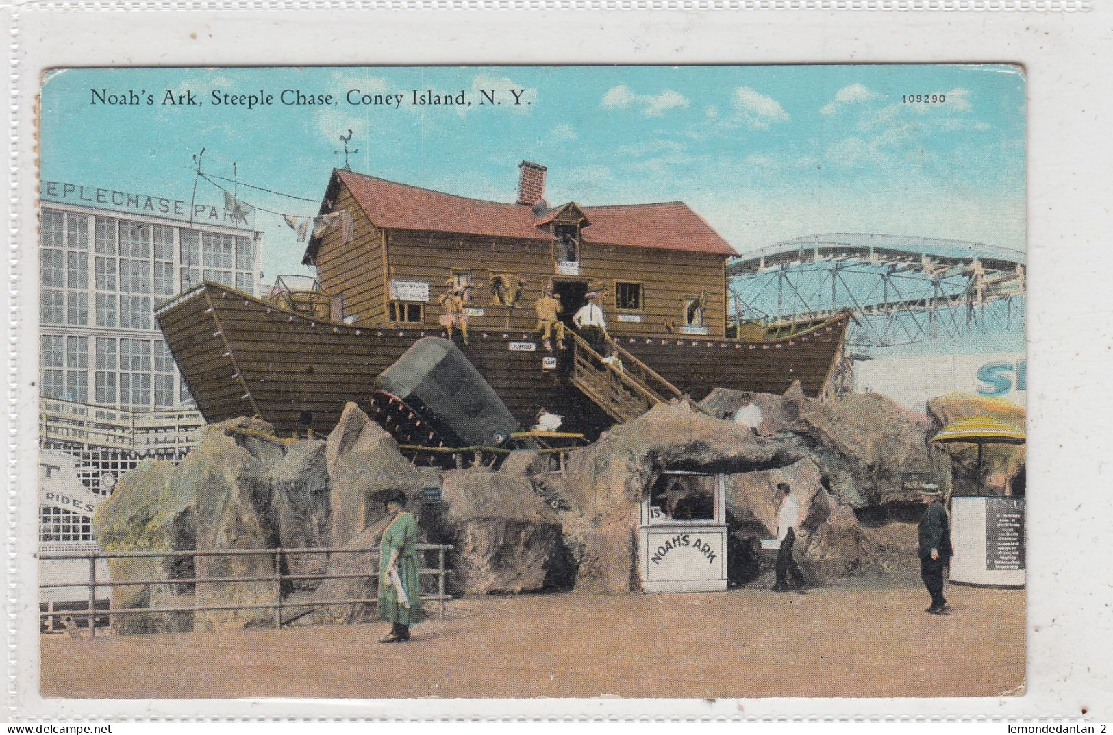 Noah's Ark, Steeple Chase, Coney Island, N.Y. * - Andere Monumenten & Gebouwen