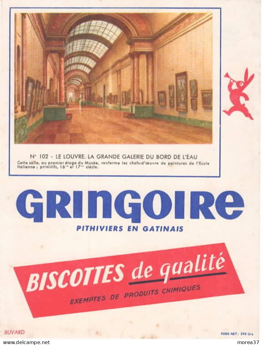 BUVARD  BISCOTTES GRINGOIRE - Biscottes