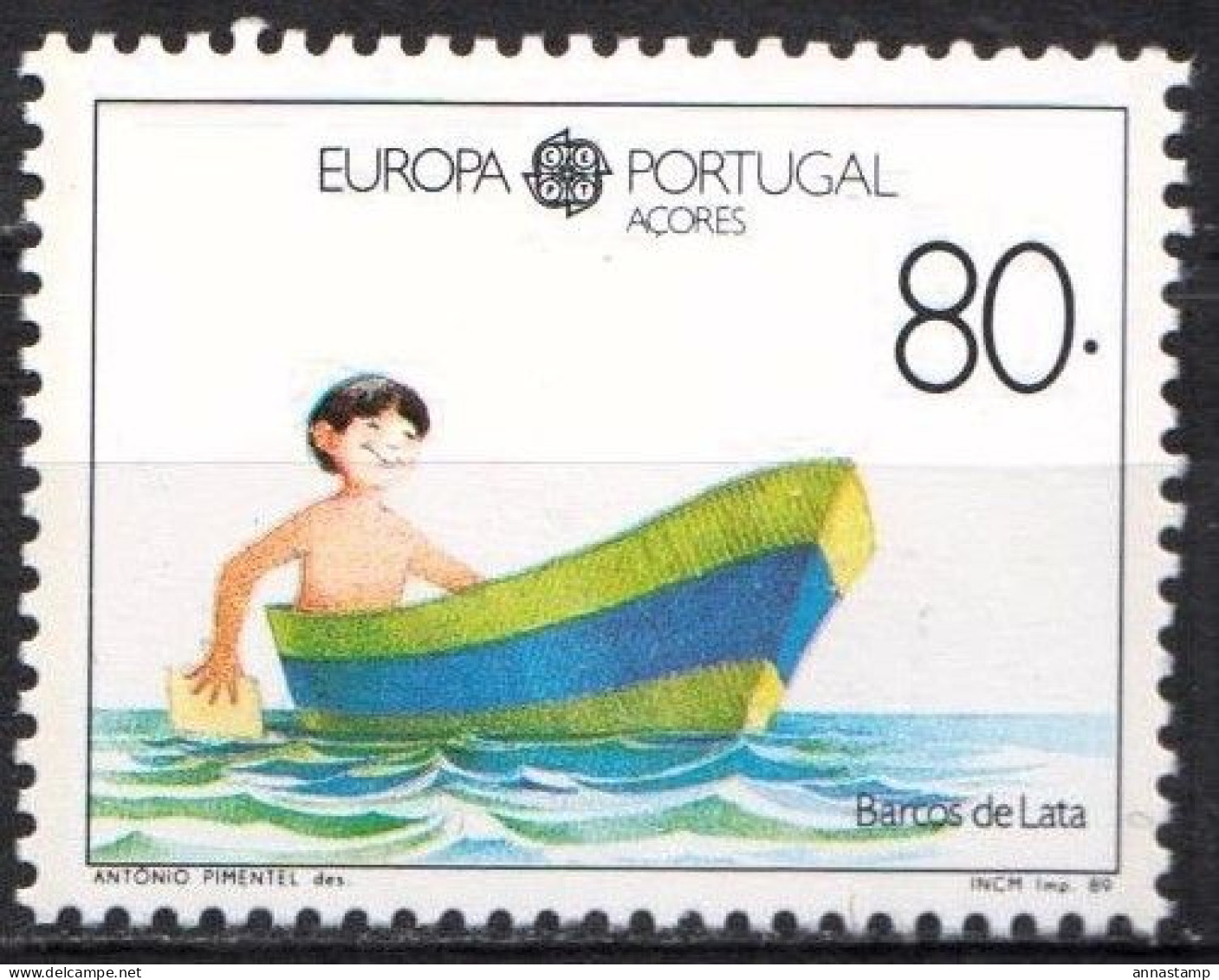 Azores MNH Stamp - 1989