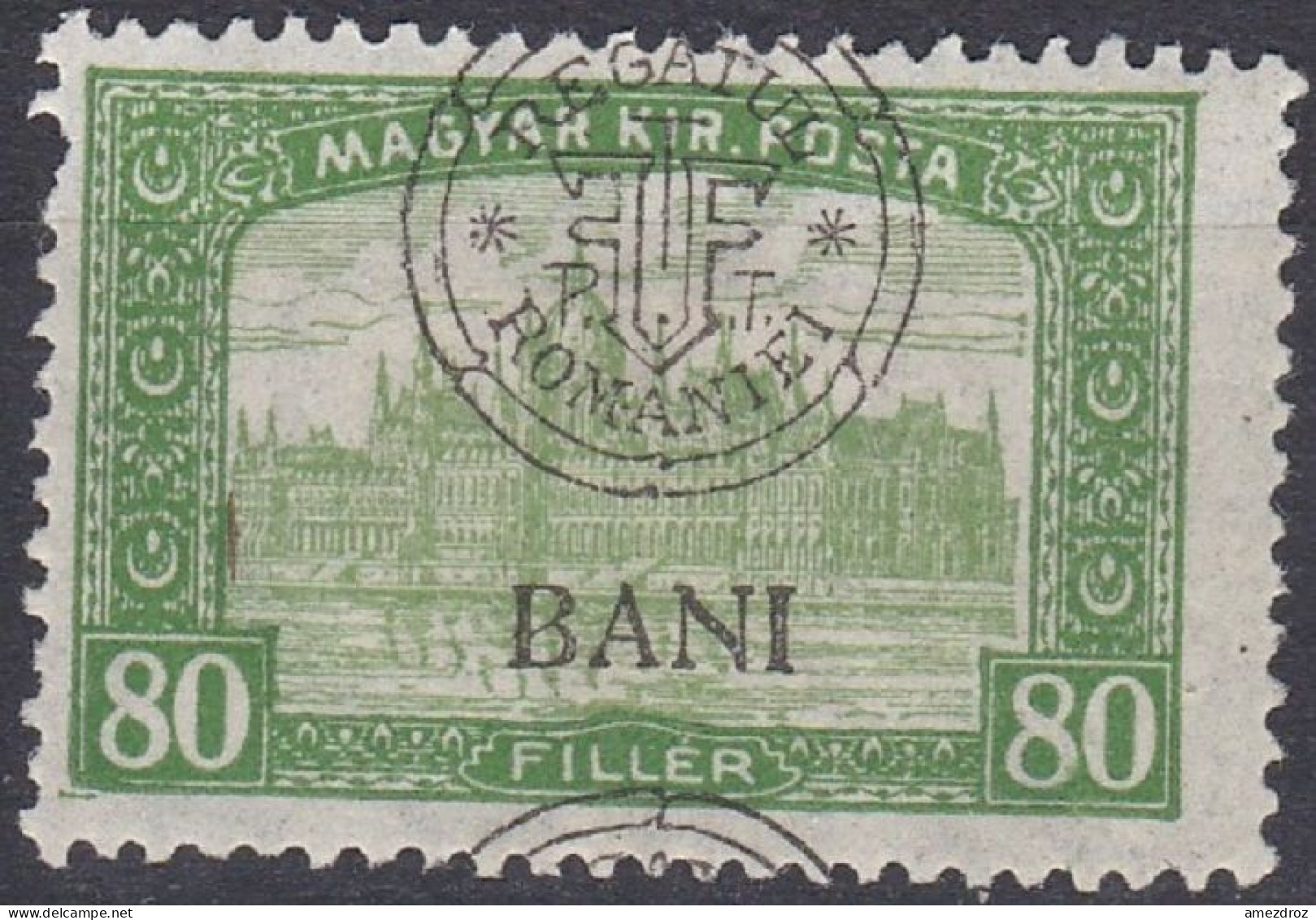 Transylvanie Cluj Kolozsvar 1919 N° 25 * Palais Surcharge à Cheval (J20) - Transilvania