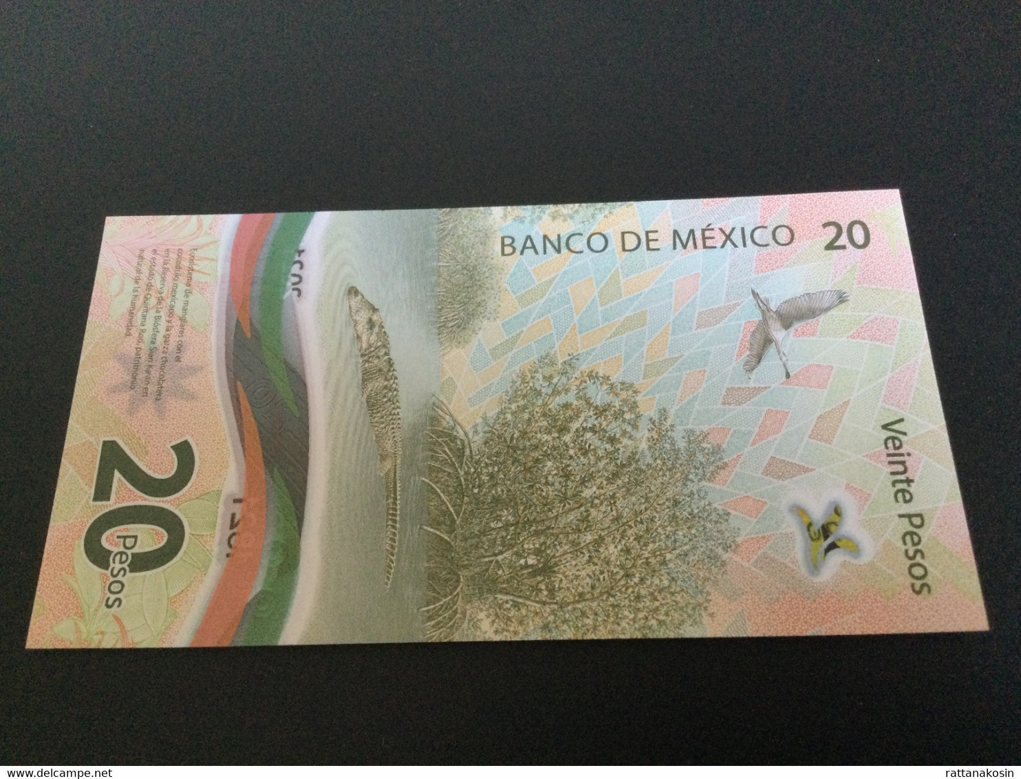 MEXICO NLP =B726c 20 Pesos 5 October 2021 #AV UNC. - Mexique