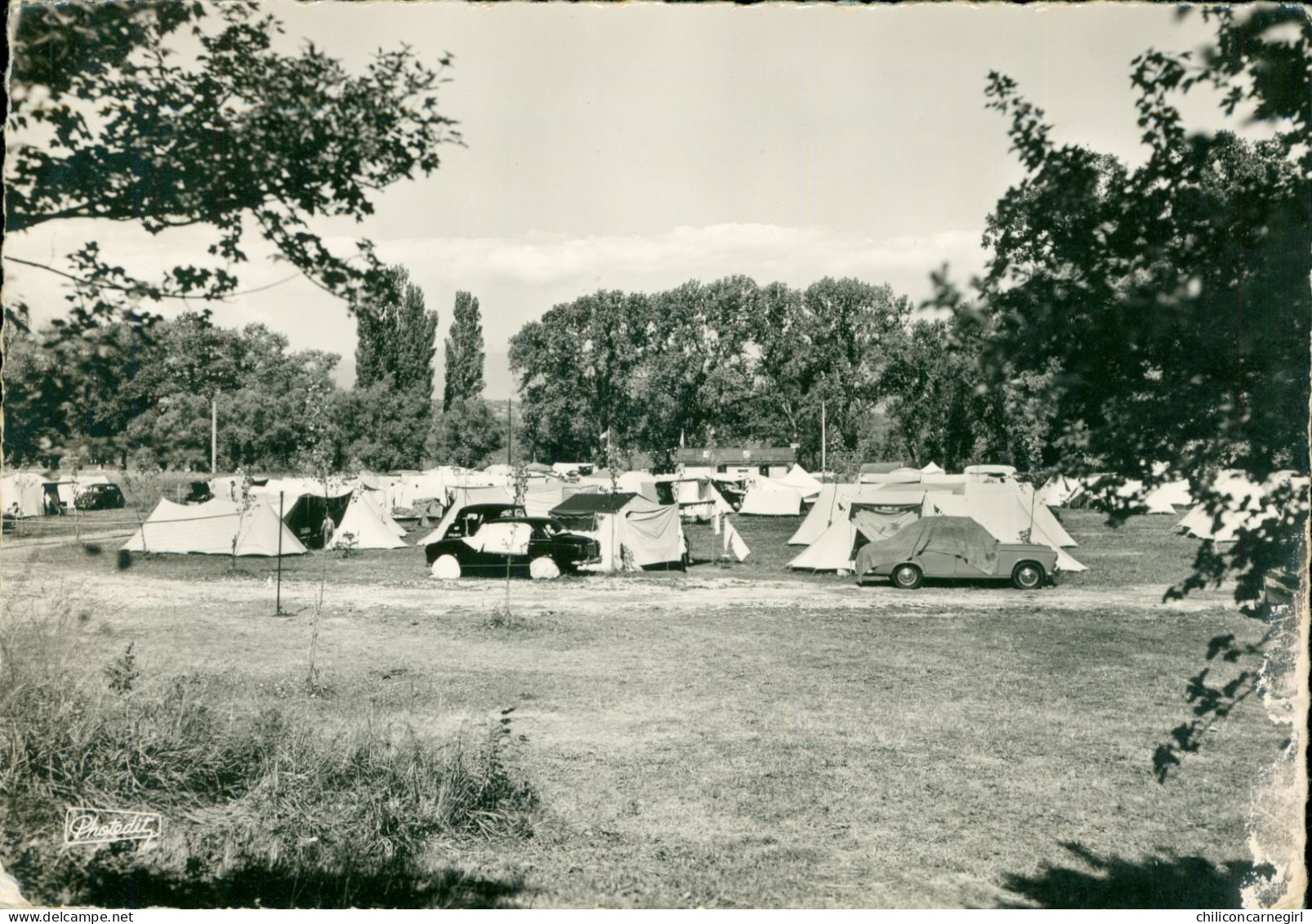 * Cpsm - SCIEZ - Campings De La Plage - Vieilles Voitures - 1967 - PHOTEDIT - Sciez