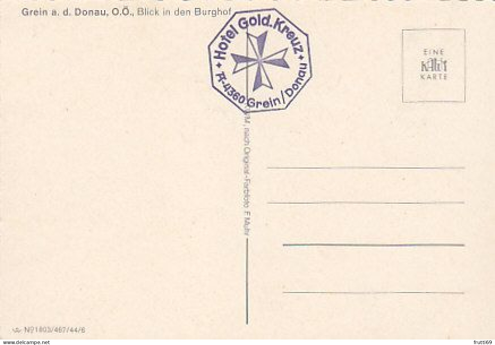 AK 195458 AUSTRIA - Grein A. D. Donau - Blick In Den Burghof - Grein