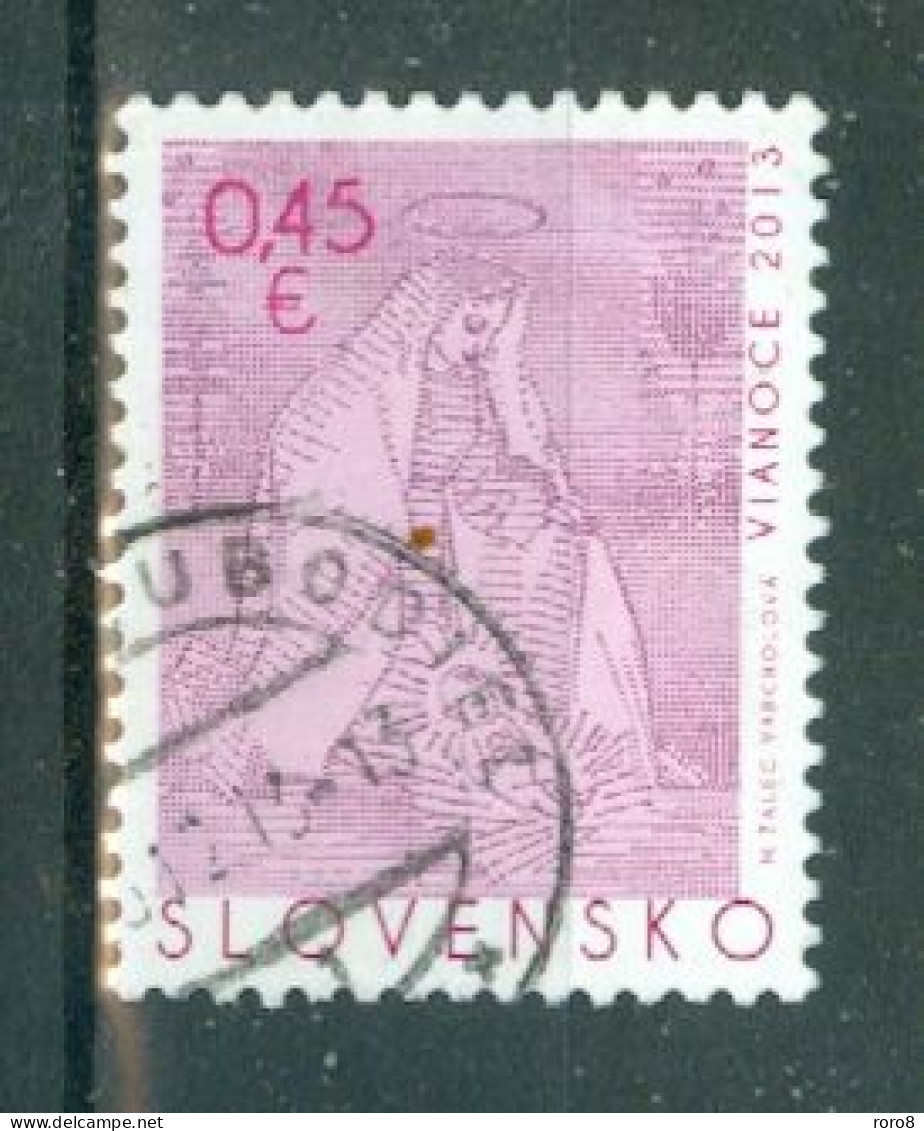 SLOVAQUIE - N°629 Oblitéré - Noël. Motifs Folmloriques. - Used Stamps