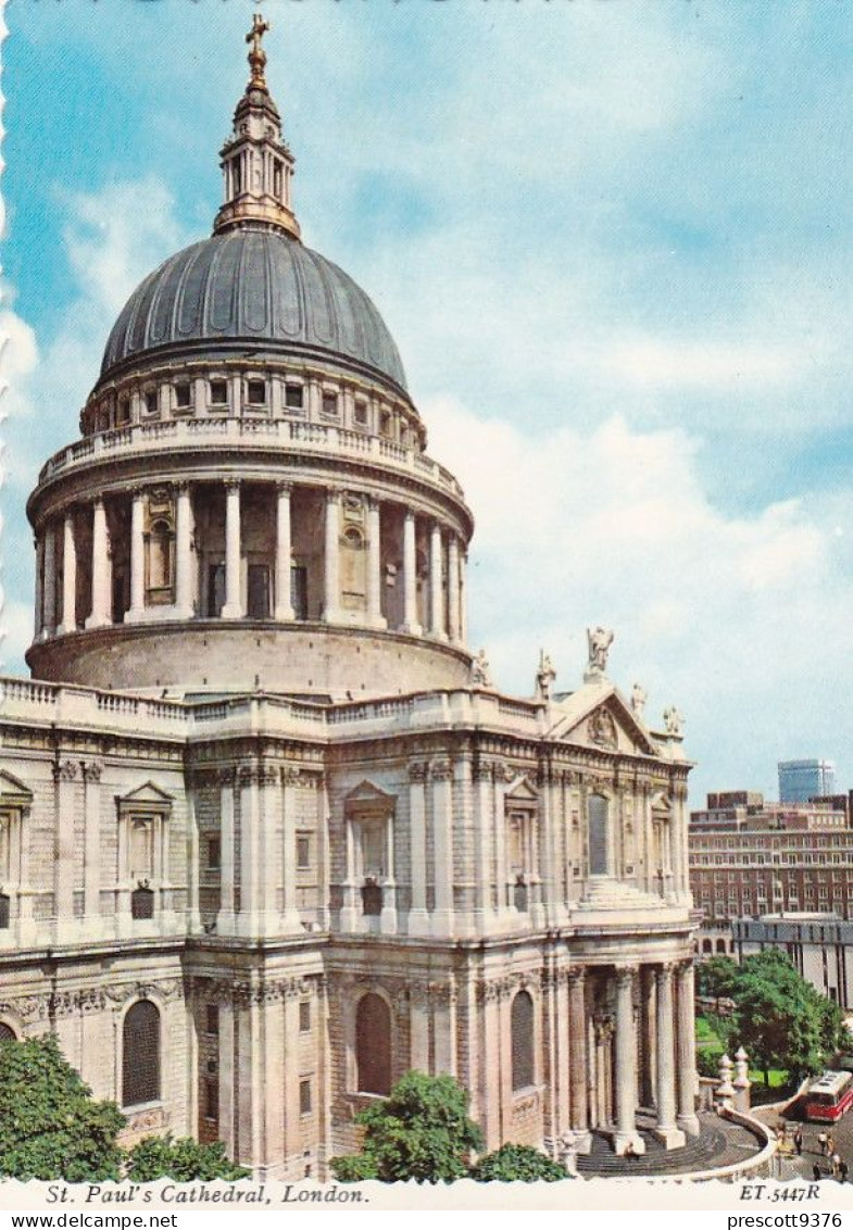 St Pauls Cathedral, London, UK - Unused Postcard - UK43 - St. Paul's Cathedral