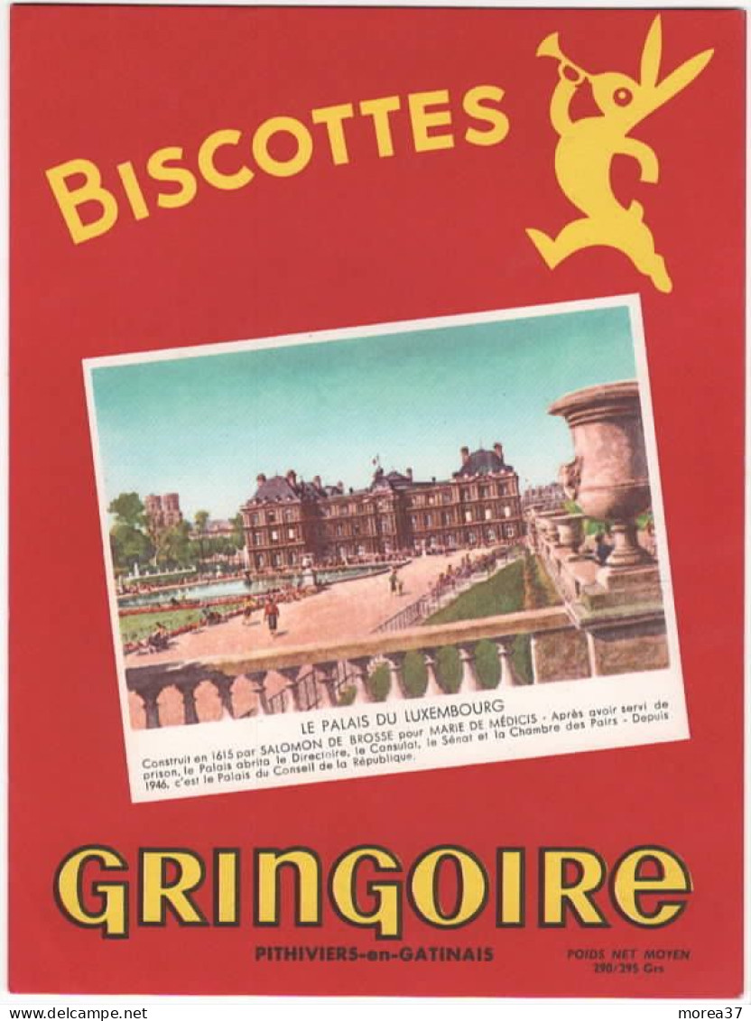 BUVARD  BISCOTTES GRINGOIRE - Biscottes