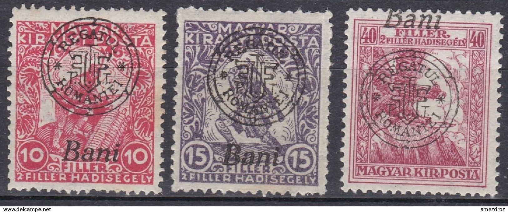 Transylvanie Oradea Nagyvarad 1919 N° 57-59   * (J20) - Transylvanie