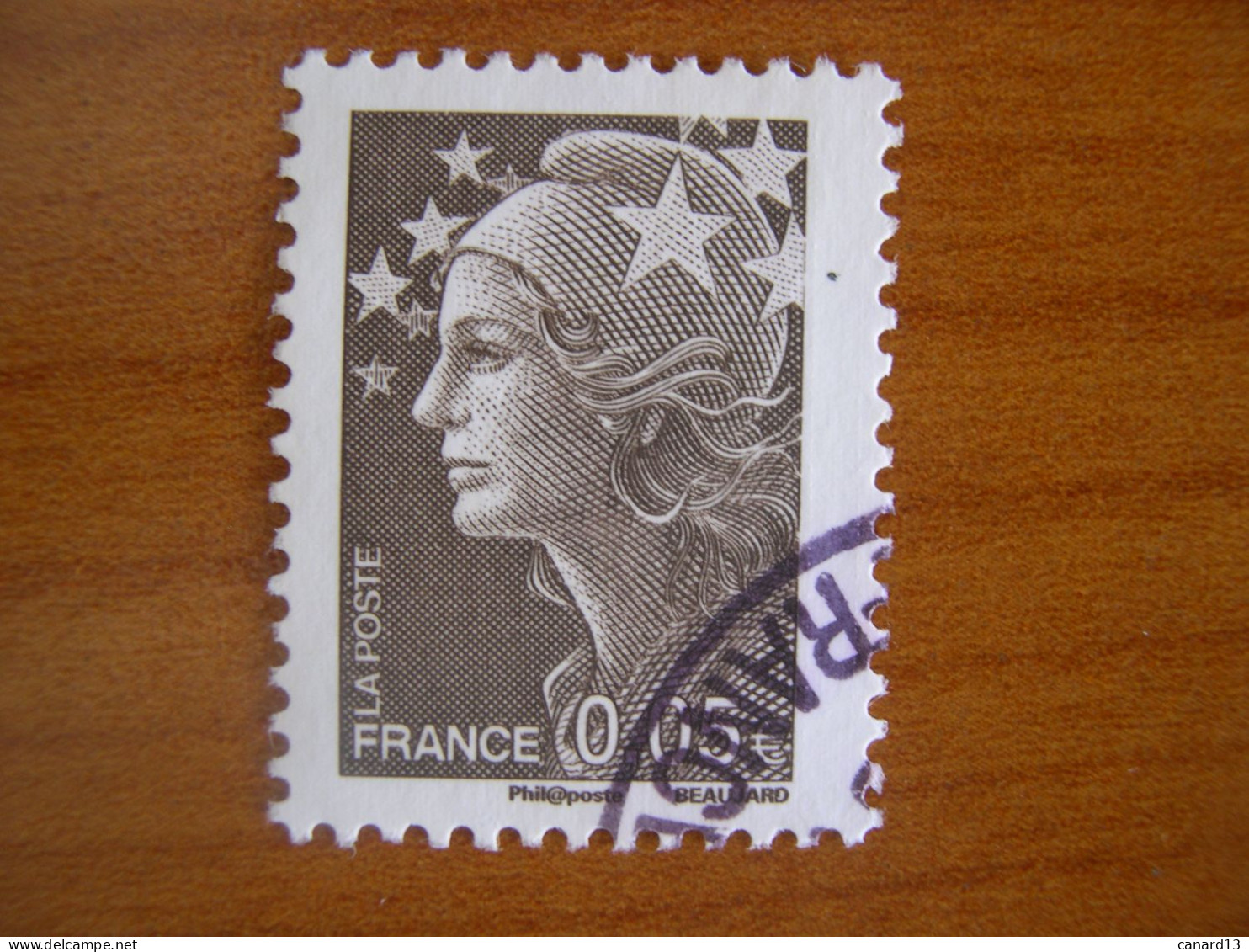 France Obl   Marianne N° 4227 Cachet Rond Noir - 2008-2013 Marianne Van Beaujard