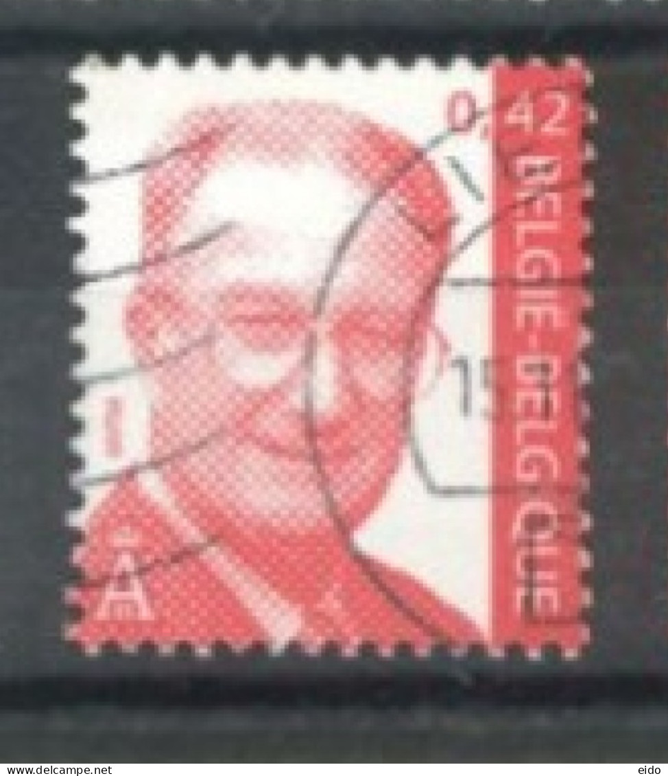 BELGIUM  - KING ALBERT II STAMP, USED. - Usados