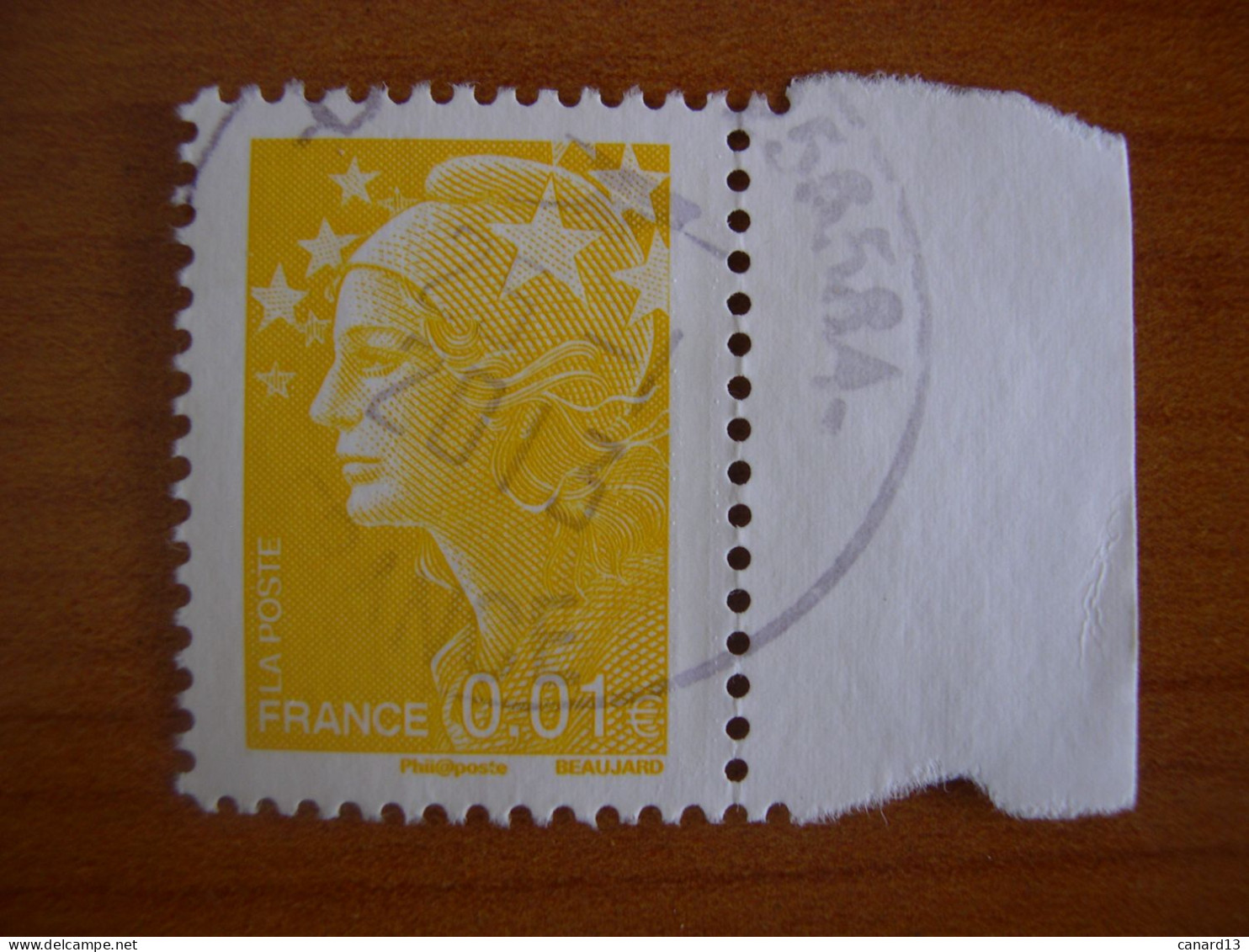 France Obl   Marianne N° 4226 Cachet Rond Noir - 2008-2013 Marianne Of Beaujard