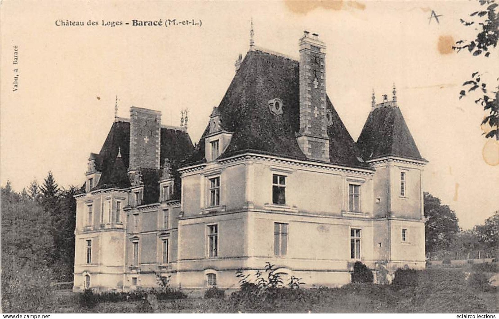 Baracé          49         Château Des Loges     -   3  -       ( Voir Scan) - Other & Unclassified