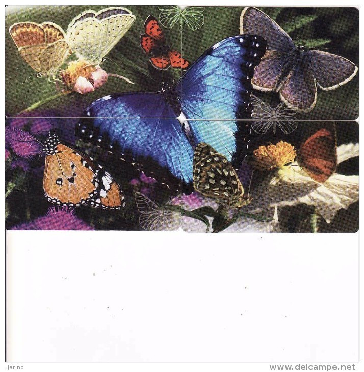 Afrique Du Sud,SOUTH AFRICA, Puzzle Butterfly, Papillon, Schmetterling - Zuid-Afrika