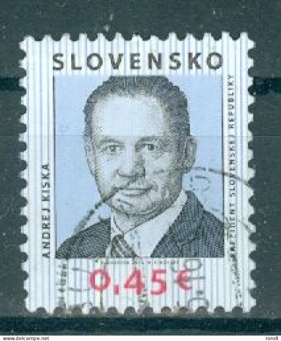 SLOVAQUIE - N°644 Oblitéré - Personnalité. Centenaire De La Naissance De Pavol Horov (1914-1975) - Usados