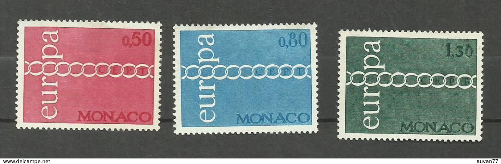 Monaco N°863 à 865 Cote 5.45€ - Gebruikt