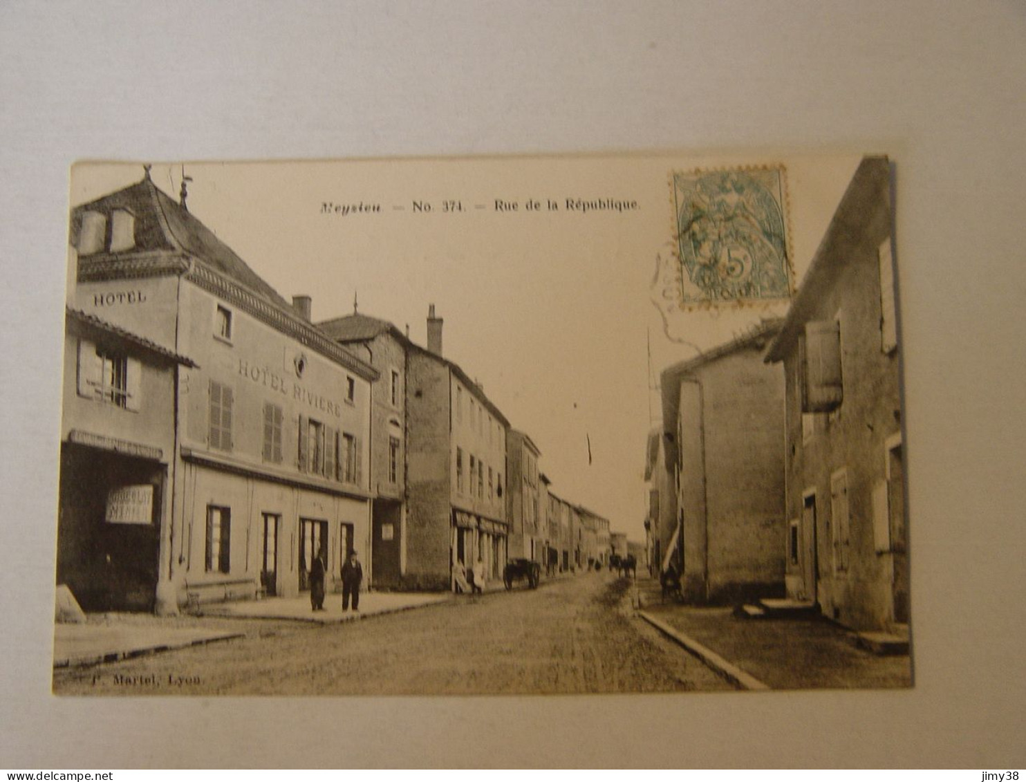 RHONE-MEYZIEU-N 374-RUE DE LA REPUBLIQUE - Meyzieu