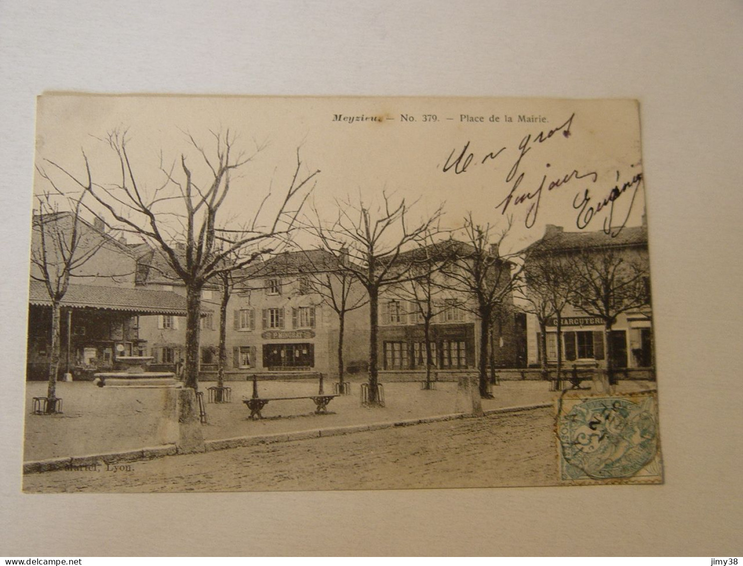 RHONE-MEYZIEU-N 379-PLACE DE LA MAIRIE - Meyzieu