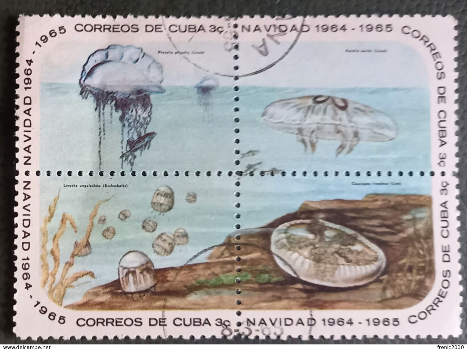 TM 027 - Bloc Timbres Cuba 795/798 Oblitérés - Used Stamps