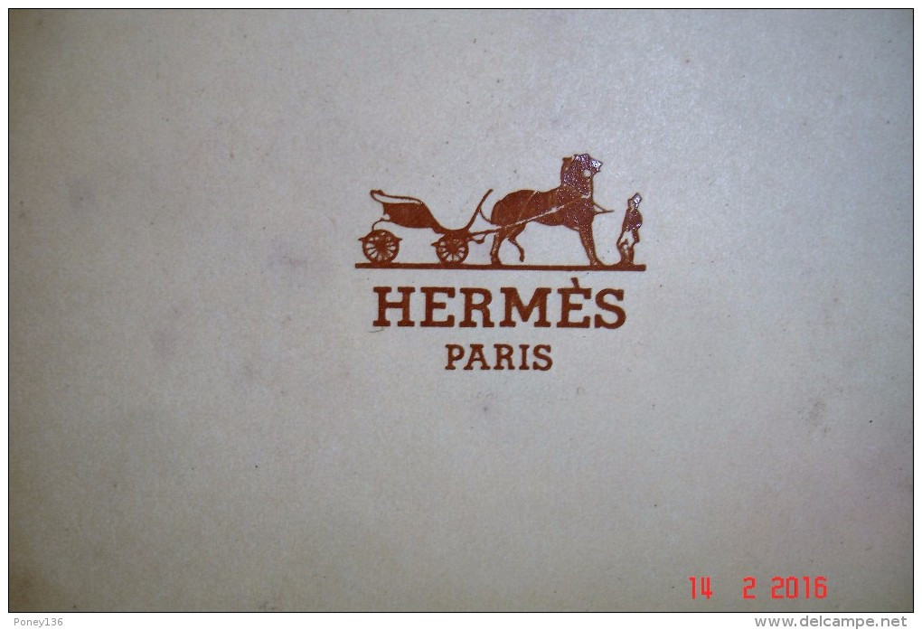 Coffret Equipage Hermes Eau De Toilette 10 Ml,après-rasage 30 Ml Savon 24 Grs 1981.Complet Non Touché. - Heer