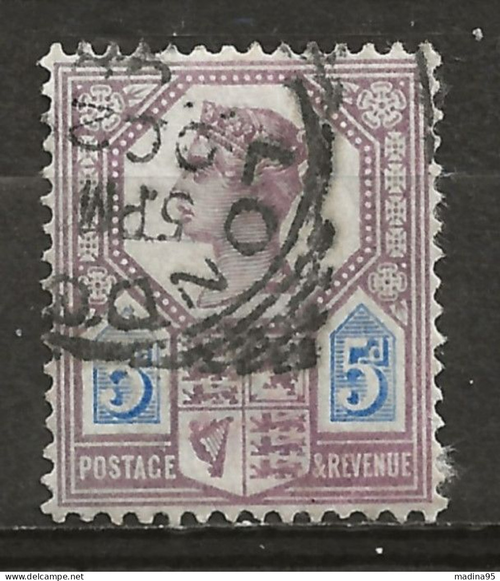 GRANDE-BRETAGNE: Obl., N°YT 99, TB - Used Stamps