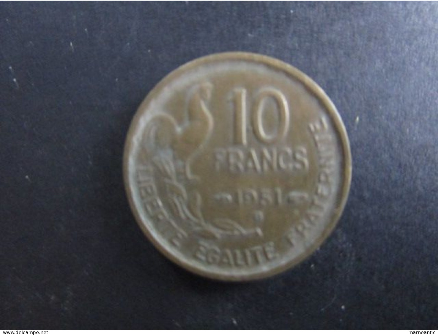 France: Pièce 10 Francs Guiraud 1951 B - 10 Francs