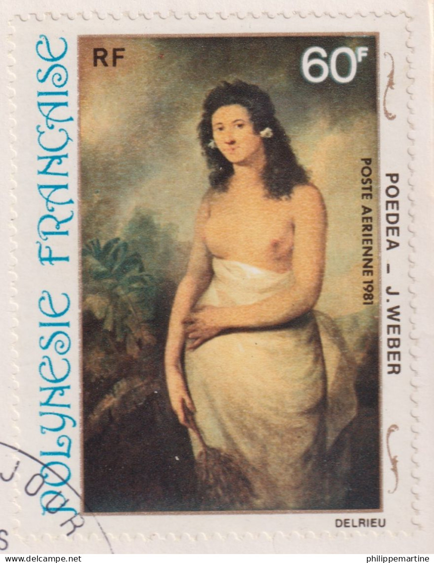 Polynésie Française 1981 - Poste Aérienne YT 164 (o) Sur Fragment - Oblitérés