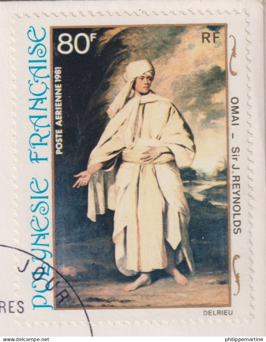 Polynésie Française 1981 - Poste Aérienne YT 165 (o) Sur Fragment - Used Stamps