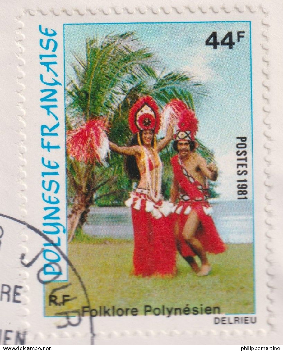 Polynésie Française 1981 - YT 167 (o) Sur Fragment - Used Stamps