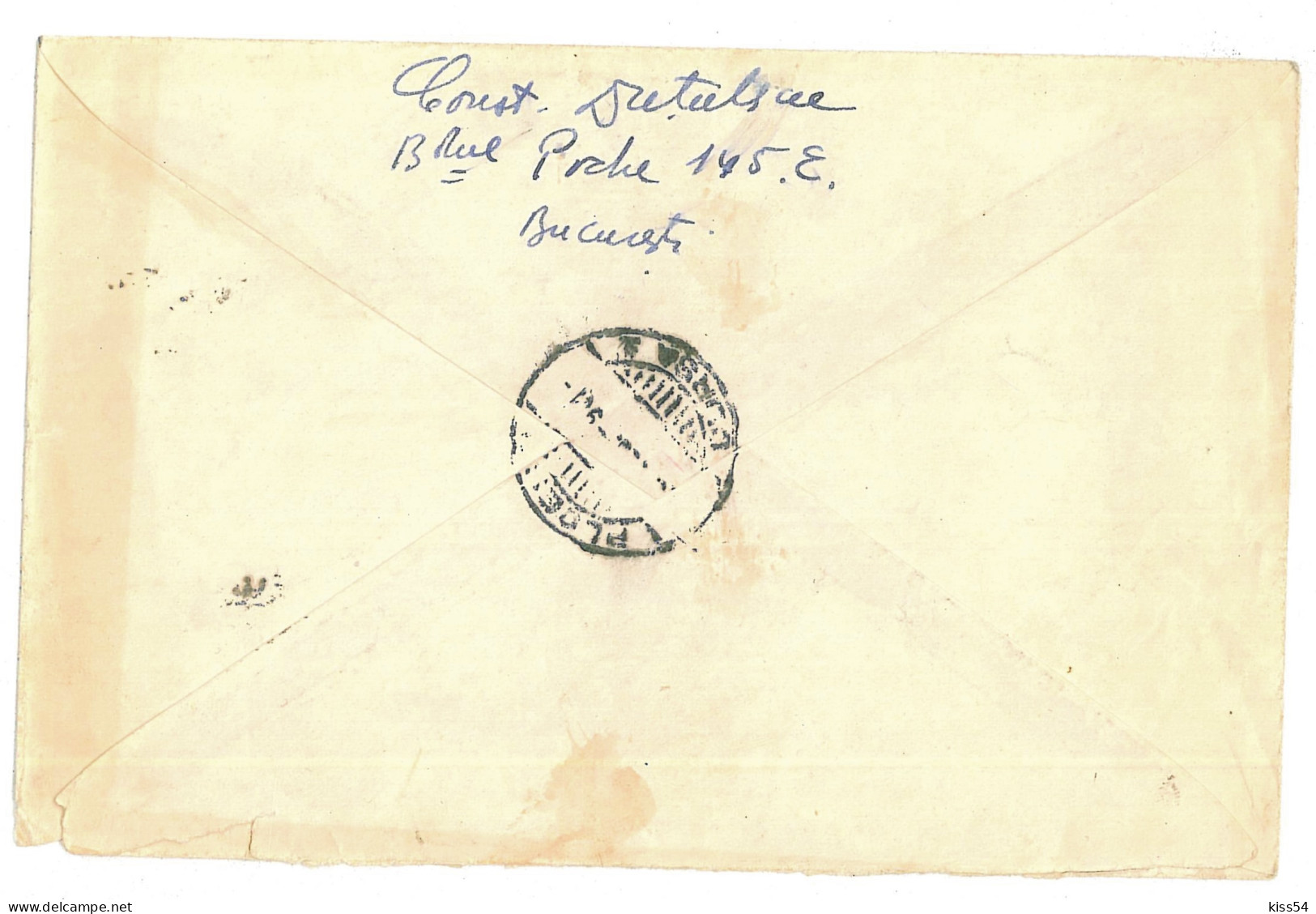 CIP 11 - 187-a Bucuresti - REGISTERED Cover - Used - 1941 - Briefe U. Dokumente