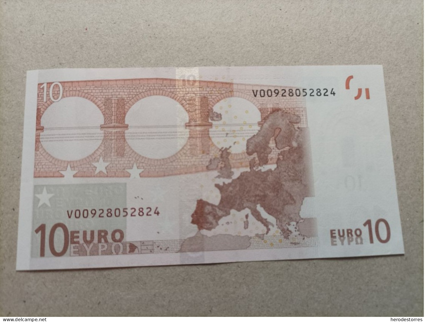 10 EURO SPANIEN(V) Platte G003, DUISEMBERG, AUNC - 10 Euro