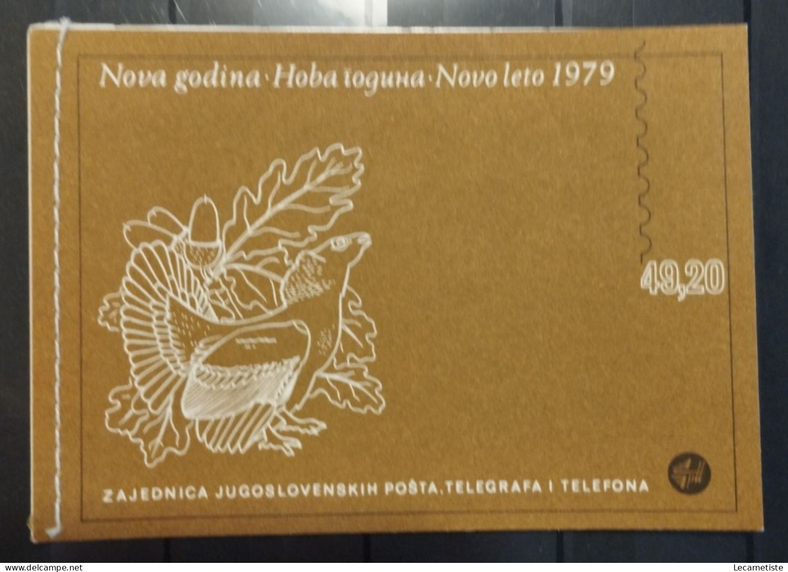 Carnet Faune Et Flore 1979 1er Carnet Yougoslavie - Libretti