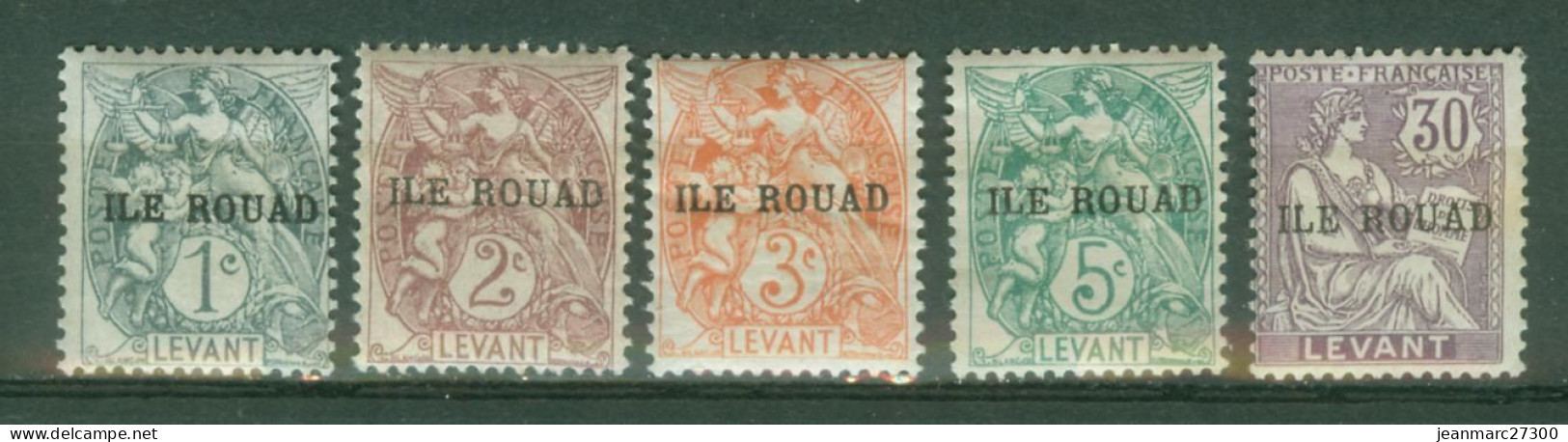 FC - Rouad  Poste YT N° 5 6 7 12  Neuf* - Unused Stamps