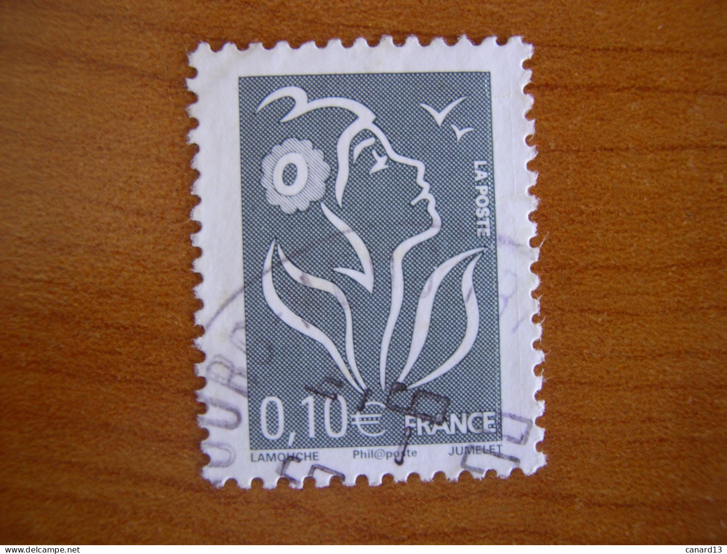 France Obl   Marianne N° 3965 Cachet Rond Noir - 2004-2008 Marianne De Lamouche