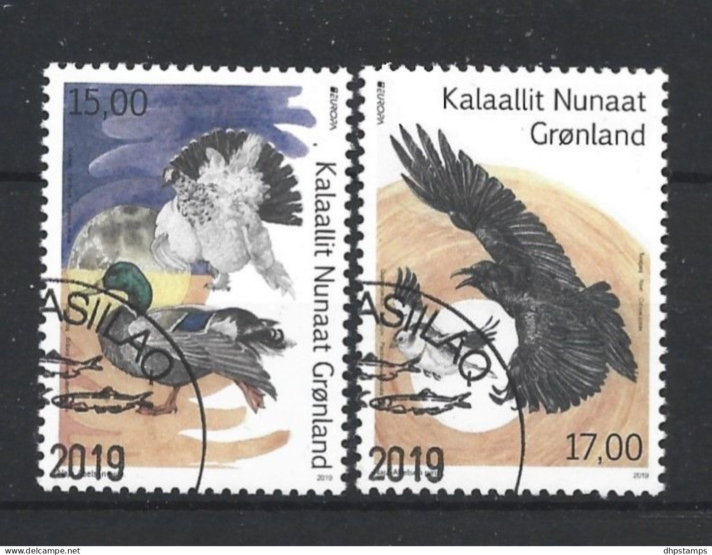 Greenland 2019 Europa Birds Y.T. 792/793 (0) - Used Stamps