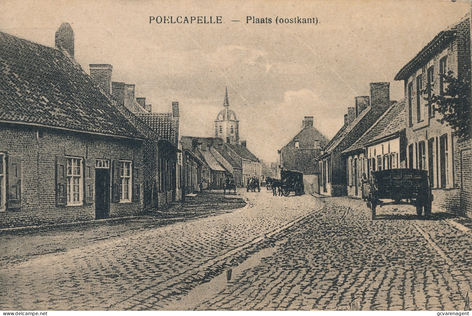 POELKAPELLE  PLAATS  OOSTKANT          ZIE SCANS - Langemark-Pölkapelle