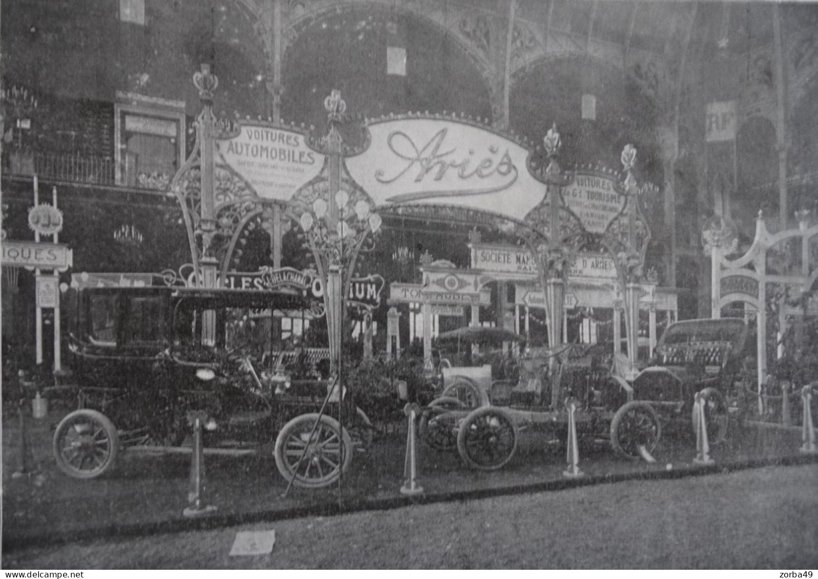 Automobile Salon 1903 Stand ARIES Beau  Format - Automobile - F1