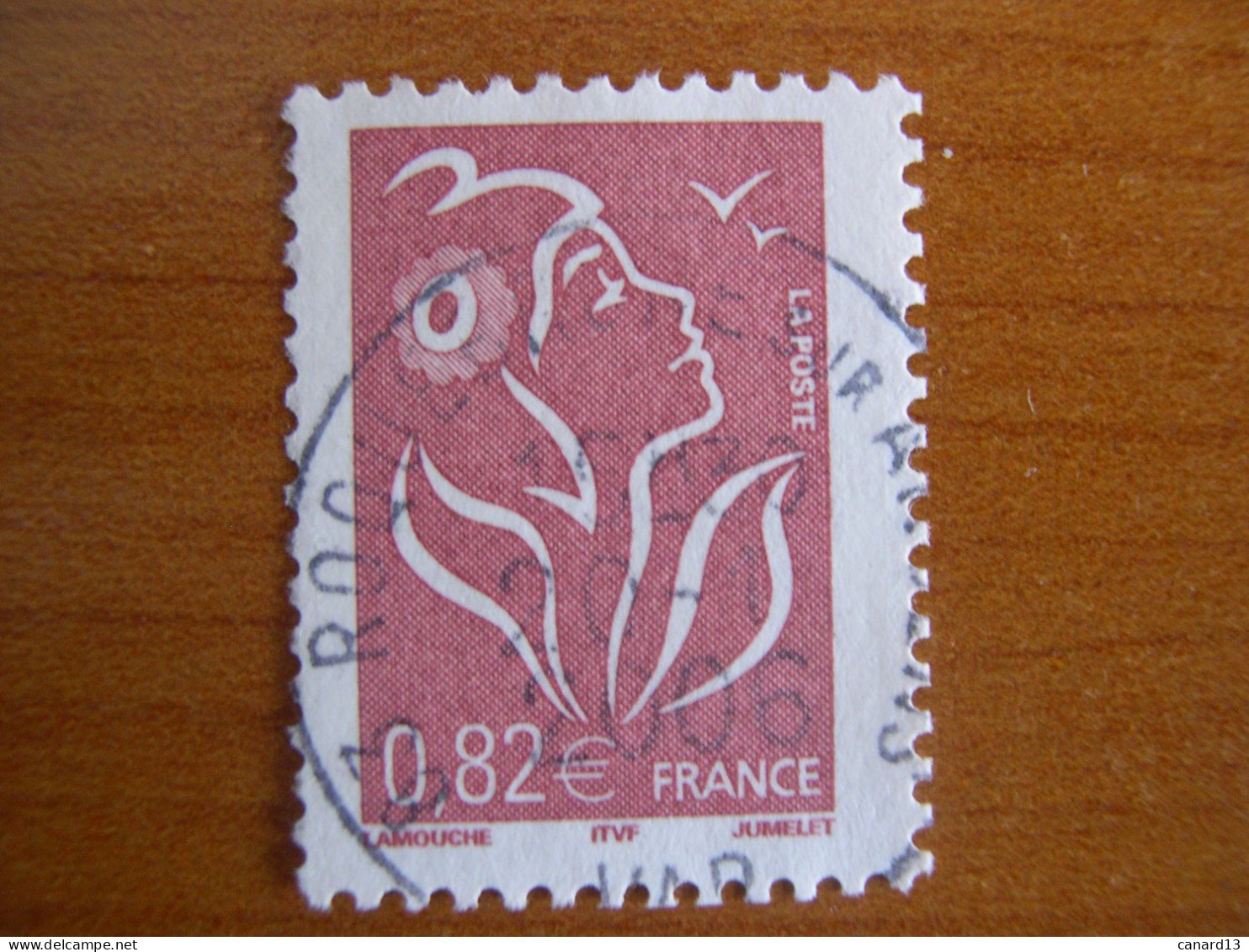 France Obl   Marianne N° 3757 Cachet Rond Noir - 2004-2008 Marianne (Lamouche)