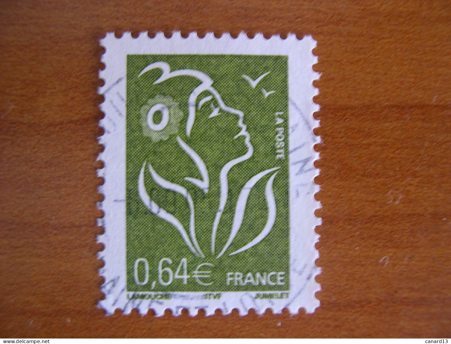France Obl   Marianne N° 3756 Cachet Rond Noir - 2004-2008 Marianne (Lamouche)