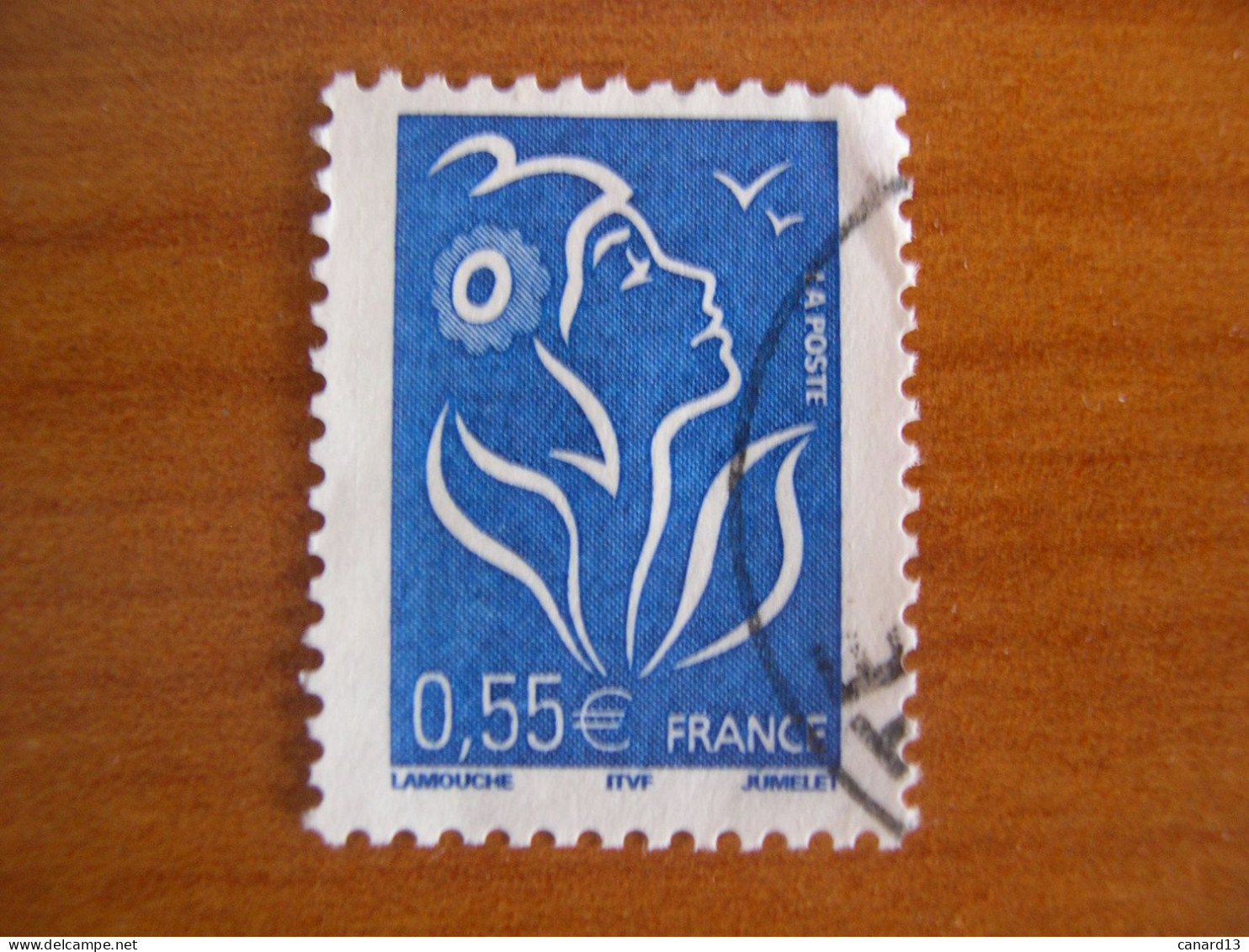 France Obl   Marianne N° 3755 Cachet Rond Noir - 2004-2008 Marianne Of Lamouche