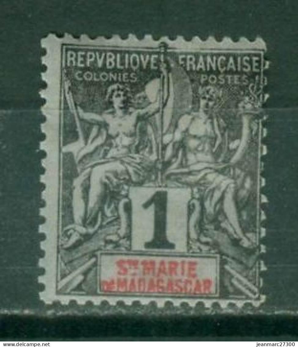 FC - Sainte Marie De Madagascar  Poste YT N° 1 Neuf * - Unused Stamps