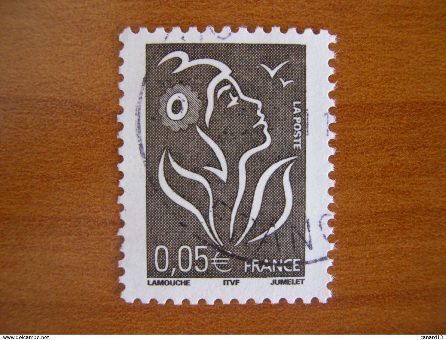 France Obl   Marianne N° 3754 Cachet Rond Noir - 2004-2008 Maríanne De Lamouche