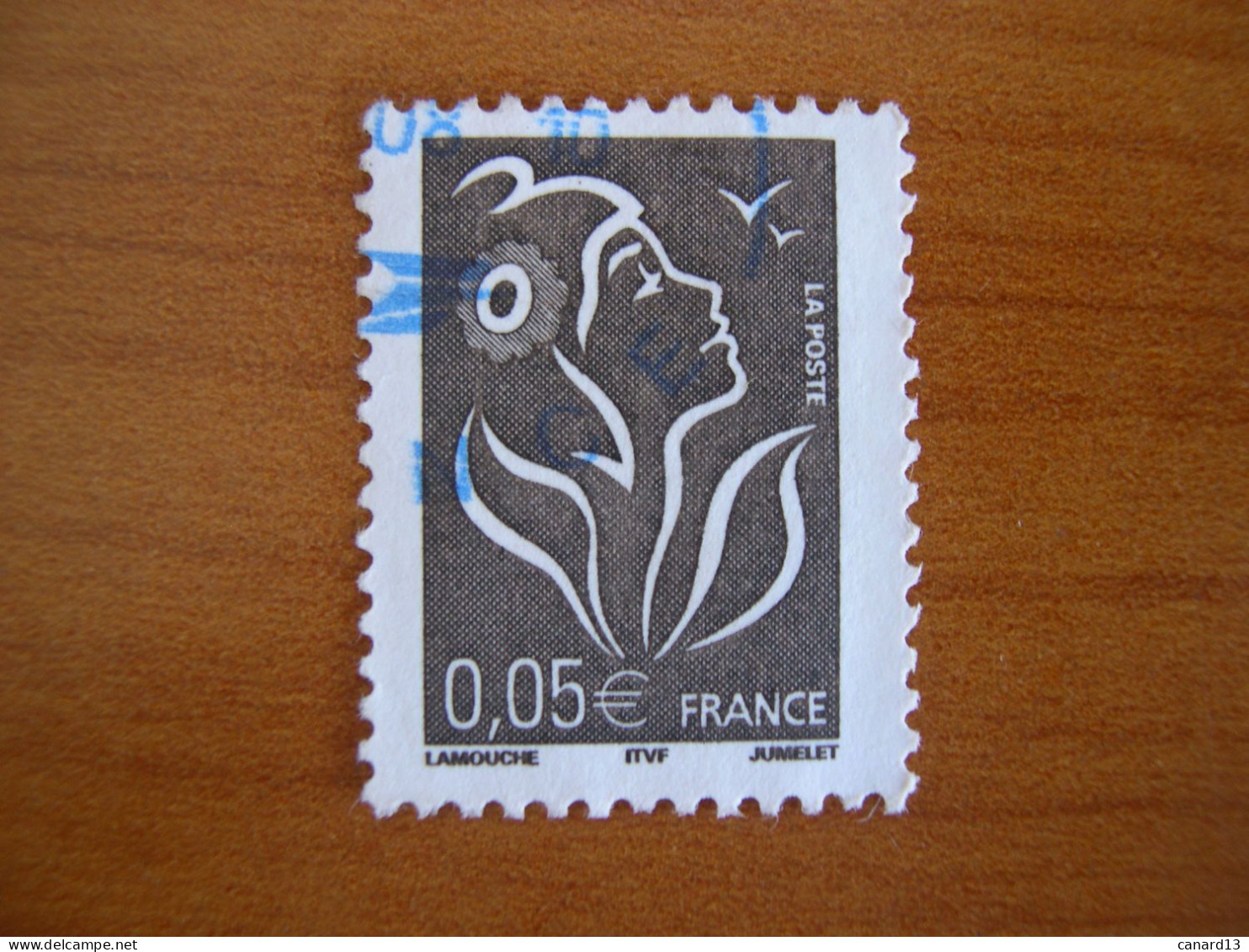 France Obl   Marianne N° 3754 Cachet Rond Bleu - 2004-2008 Marianne De Lamouche