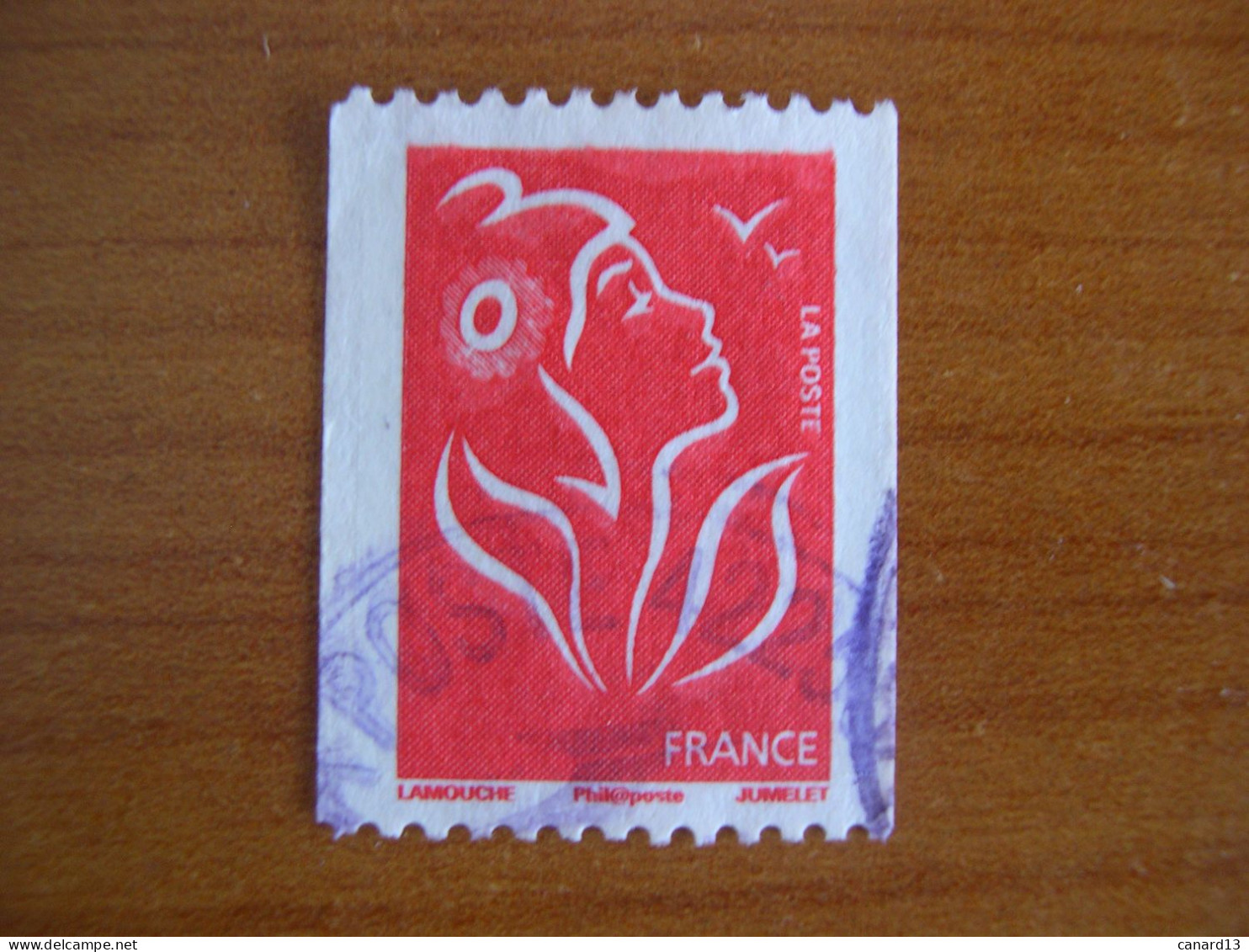 France Obl   Marianne N° 3743 Roulette 470 Cachet Rond Noir - 2004-2008 Marianne Van Lamouche