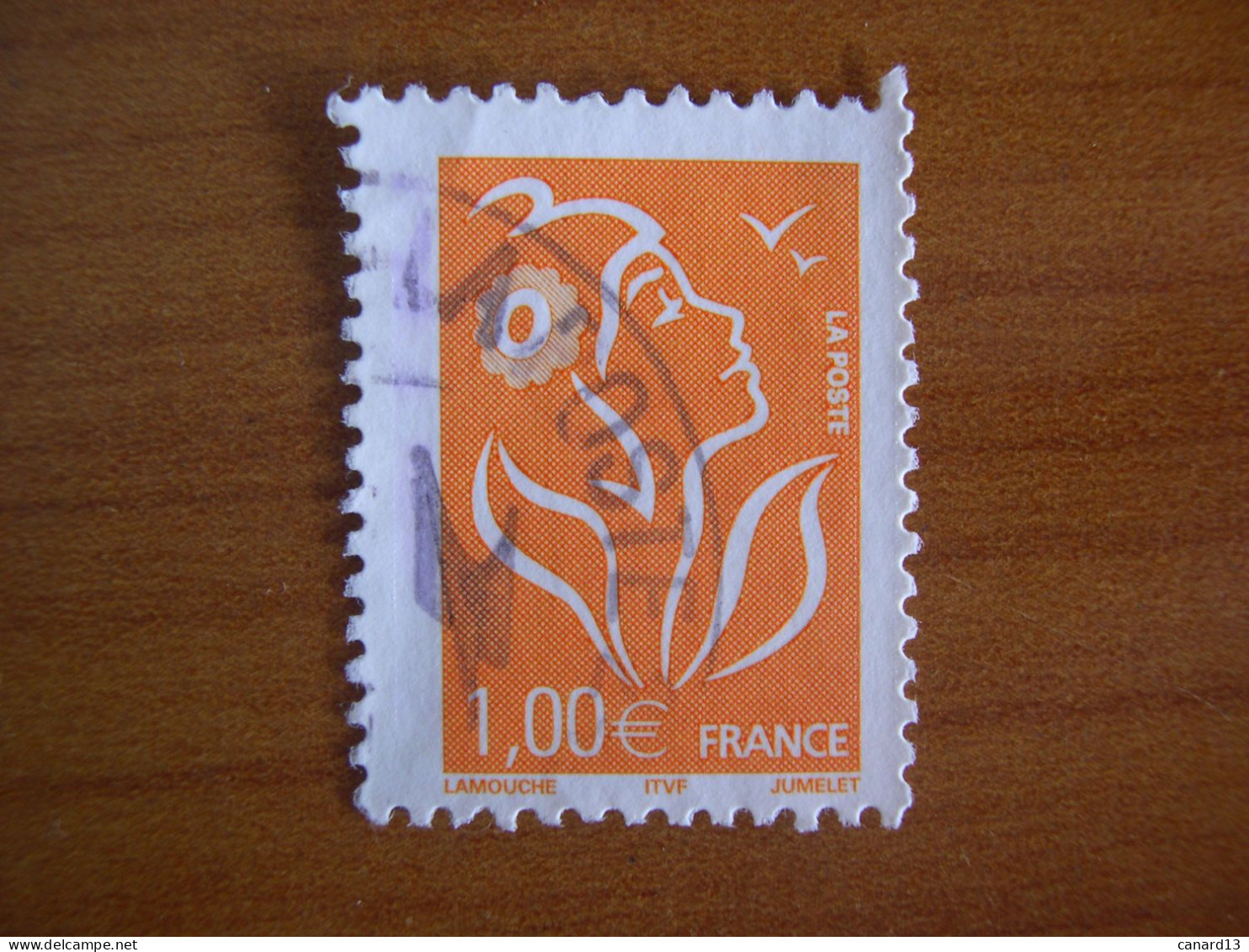 France Obl   Marianne N° 3739 Cachet Rond Noir - 2004-2008 Marianne De Lamouche