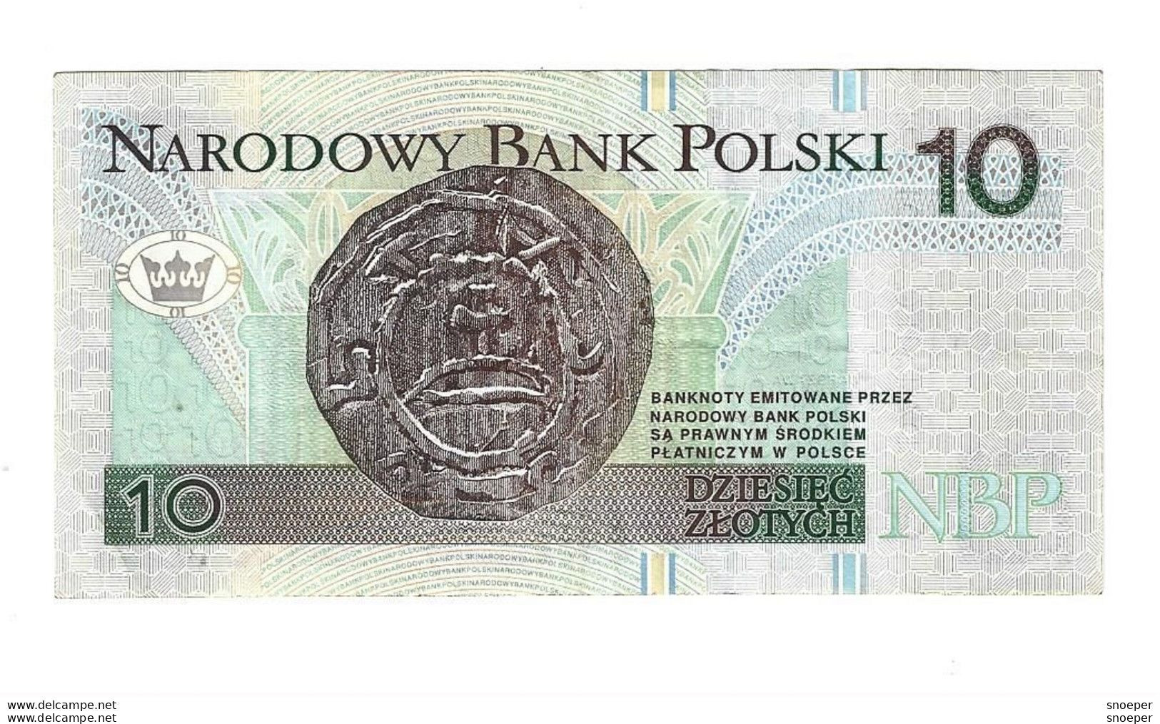 *polen 10 Zlotych 1994  173a - Pologne