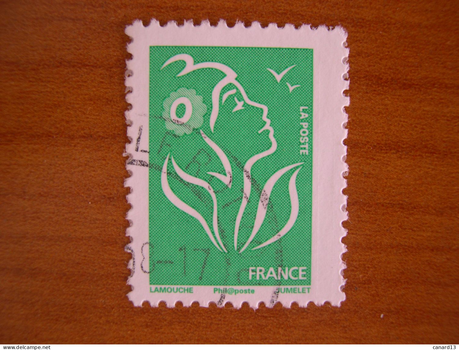 France Obl   Marianne N° 3733A  Cachet Rond Noir - 2004-2008 Marianne (Lamouche)