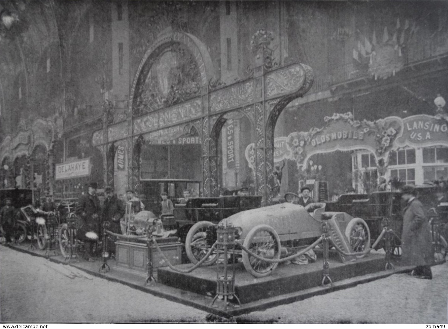 Automobile Salon 1903 Stand BAYARD CLEMENT  Beau  Format - Automobile - F1