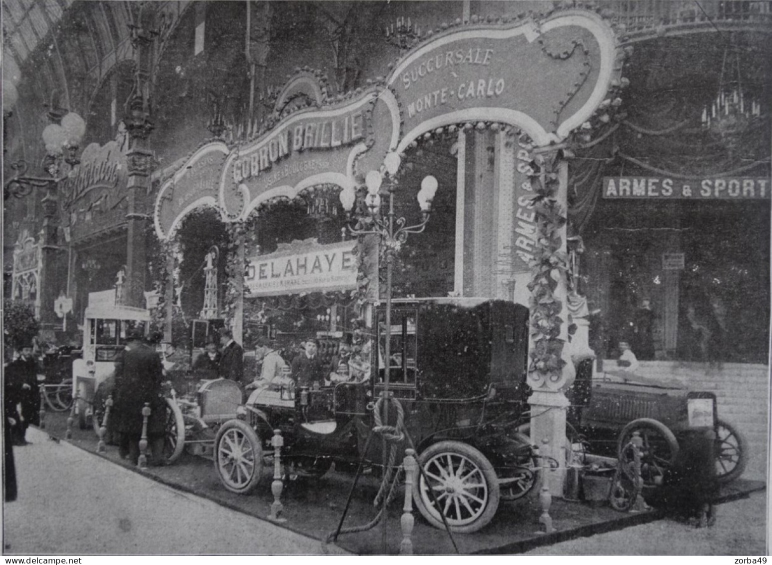 Automobile Salon 1903 Stand GOBRON BRILLIE Beau  Format - Automobile - F1